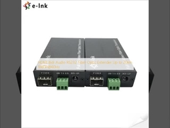 HDMI Bidi Audio RS232 Fiber Optic Extender สูงสุด 20 กม. 1080P@60Hz