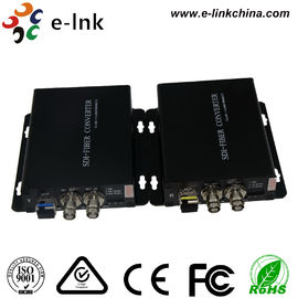 SD / HD /3G SDI To Fiber Optic Asi Converter , Sdi To Optical Fiber Converter