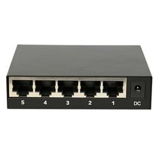 10/100/1000M Unmanaged Poe Switch , 5 Port Gigabit Ethernet Switch MTK7530U Chipset