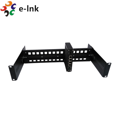 19 Inch Din Rail Standoff Bracket Adjustable Recesses 35mm Universal Rack Mount