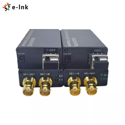 Mini BIDI 12G SDI Fiber Optical Converter Forward Backward 12G SDI Video