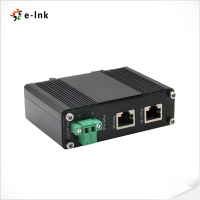Industrial Harden Gigabit 802.3bt 95W Power Over Ethernet Splitter 24VDC Output Din Rail