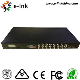16 Port Unmanaged PoC switch 16 Port BNC + 1 Port 10/100/1000Base-TX + 1 Port 1000M SFP