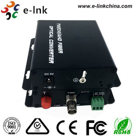 1 Ch HD-AHD/CVI/TVI/CVBS Multimode Fiber Media Converter 720P 960P 20km Single Mode