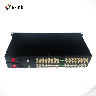4-Channel and Bidirectional 3G-SDI Fiber Converter