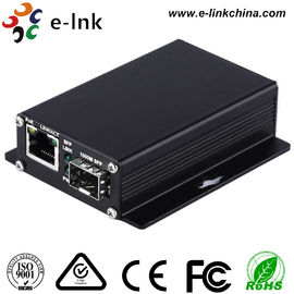 Entry Level Fiber Optic Cable Ethernet Converter 10 / 100/1000 Base -TX To 1000 Base -FX