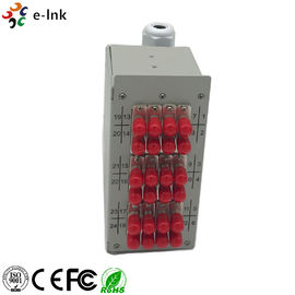 Splice Distributor Ethernet Patch Panel DIN-Rail Mounting Options PG Gland Strain Relief