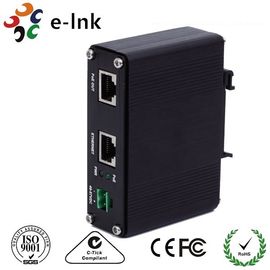 Wall / Din Rail Mounting Power Over Ethernet Extender 10 / 100 / 1000M 24VDC 1A