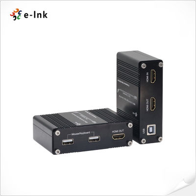 Industrial Fiber Extender 4K60 Uncompressed Transmission Wide Temperature Operation