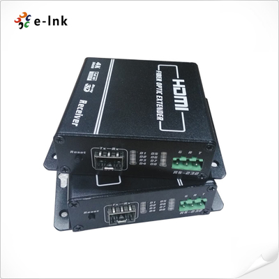 3D HDMI Over Fiber Extender 4K 30Hz Resolution Reliable Transmission