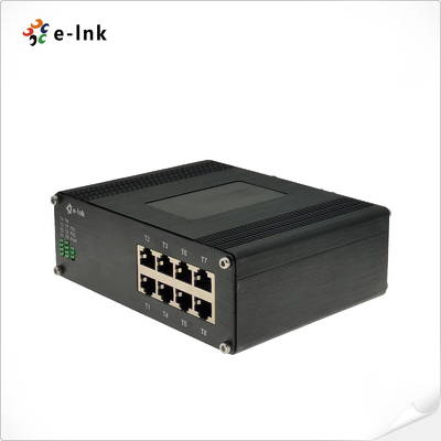 8-Port 10/100Base-TX Hardened Unmanaged Industrial Ethernet Switch