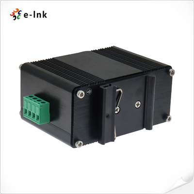 Mini Industrial PoE Powered 5-Port 10/100/1000T + 2-Port 100/1000X SFP Ethernet Switch with PoE Passthrough