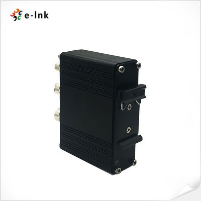 10G Base-T PoE Injector Industrial Grade Wide Voltage 12-48V DC