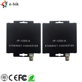 Fast Transmitting Ethernet Over Coax Extender Transceiver Metal Material With PoE