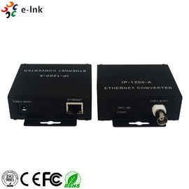 Fast Transmitting Ethernet Over Coax Extender Transceiver Metal Material With PoE