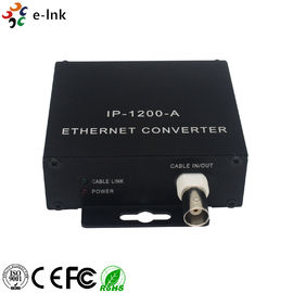 Fast Transmitting Ethernet Over Coax Extender Transceiver Metal Material With PoE