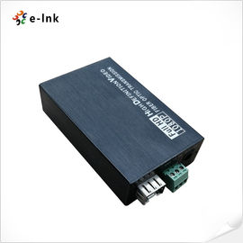 1 Channel	Fiber Optic Ethernet Extender Bidirectional Audio RS232 3 Pin Terminal Block