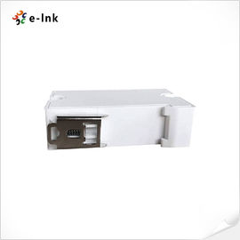 Mini DIN - Rail Power Over Ethernet Splitter 2 Port POE Extender 3W Power Consumption