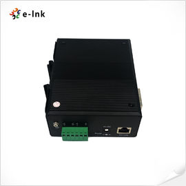 IP40 Aluminum Case Industrial Ethernet POE Switch 8 Ports With 100 / 1000 Base-X SFP