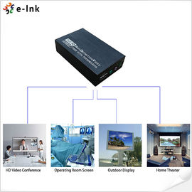 E- Link HDMI Over Fiber Optic Extender 1 Channel Audio RS232 Data Single Mode