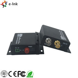 20KM Mini HDSDI To Fiber Optic Converter RS422 Loop Out Single Mode Fiber FC Connector