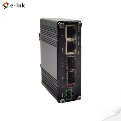 24W 1A 24VDC Industrial Optical Switch DIN Rail Type Hardened Grade