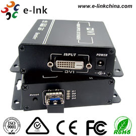 วิดีโอ 4K DVI เป็น Fiber Media Converter 3.40 Gbps อัตราบิตวิดีโอสนับสนุน DVI 1.0 / HDMI V1.4