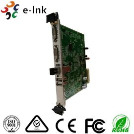 10G SFP + พอร์ต Dvi เป็น Ethernet Converter 5U Rack Card Type 4K 3840 * 2160 / 60P
